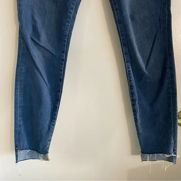 Frame Denim Le High Skinny Stagger Hem Jeans - Picture 4 of 10